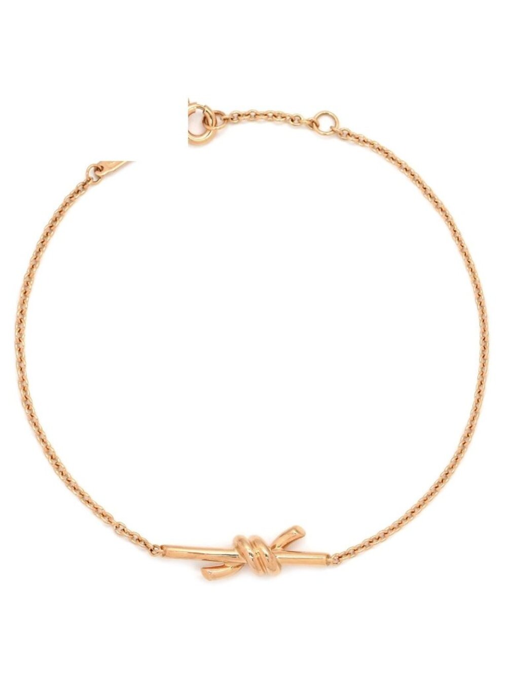 Tiffany & Co Bracelet Knot Rose Gold Pink PG